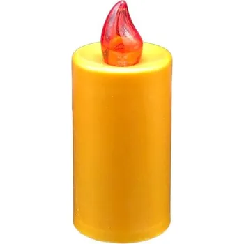 Svíčka 4DAVE LED svíčka zlatá