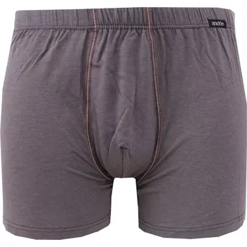 Boxerky Boxerky s bambusem Andrie PS 5597 grafit velikost XL-54/56