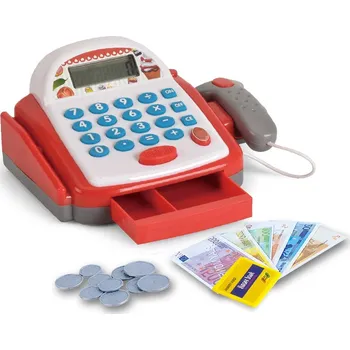 Dětská kuchyňka _Ostatní 1_ Pokladna dětská registrační kasa 18cm s efekty (čtečka, peníze, kalkulačka) w049856
