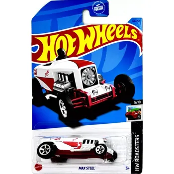 autíčko HOT WHEELS - Max Steel White-Red (F3)