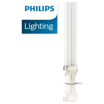 Lampa pro světelnou terapii Philips PL-S 9W/01/2P UVB vlnová délka 311nm PL-S 9W/01/2P G23 (novější lampy B2, BL2)