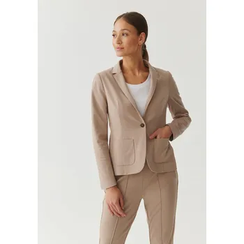 Dámské sako Tatuum ÚPLETOVÉ SAKO S DEKORATIVNÍM LEMEM DEDERI