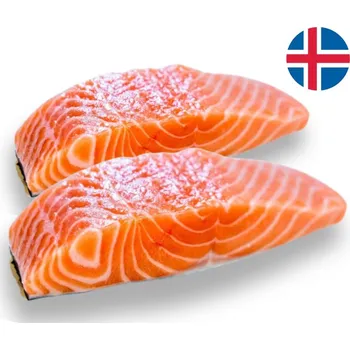 Maso a ryba Islandský losos 2 porce s kůží, bez kostí 300g CHLAZENÝ| BOXXI
