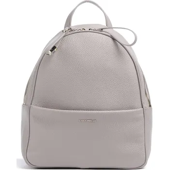 turistický batoh Coccinelle Nory Batoh 30cm, 9L, světle šedá, kůže, 50553356