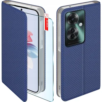 Pouzdro na mobilní telefon Flipové pouzdro KrainaGSM pro Oppo Reno11 F, modré