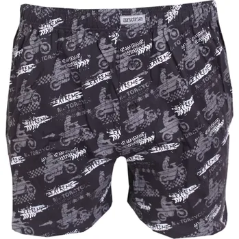 Trenýrky Pánské trenkoslipy pro motorkáře Andrie PS5844 grafit velikost XL-54/56