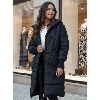 Dámský oversize kabát NADIA prošívaný černý