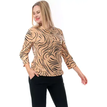 Dámská halenka Dámská halenka FORSI 38/40 Světle oranžová