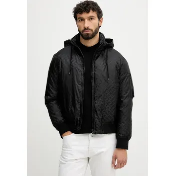 Bunda Armani Exchange černá barva, přechodná, XM001088 AF16592 XM001088.AF16592 99X, vel. L