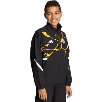 Pánská casual bunda Dětská bunda Adidas Real Madrid x Marvel 25/26 Z.N.E. Anthem černá