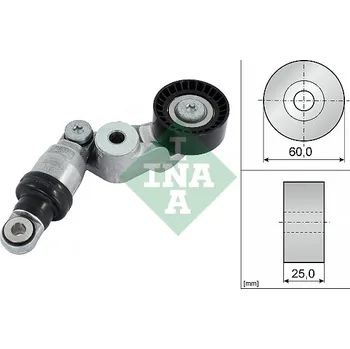 Napínák, žebrovaný klínový řemen INA 534 0585 10