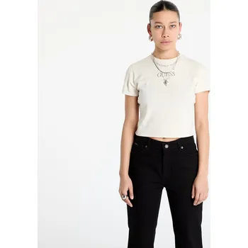 Dámské tričko Tričko Guess Originals Vintage Baker Baby Tee Sandy Shore Multi M