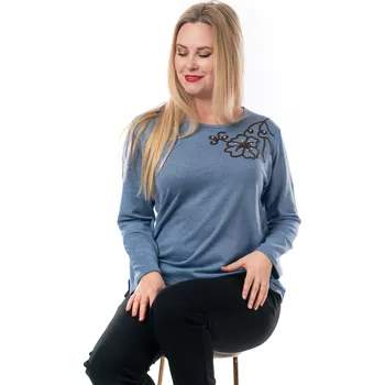 Dámská halenka Dámská halenka ELLIANA 46/48 Modrá