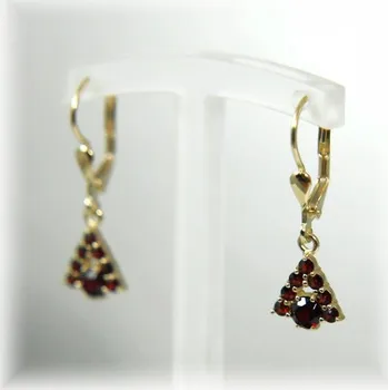 Náušnice bílé zlato