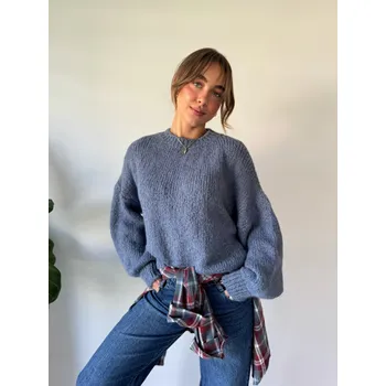 Dámský svetr Mishel Svetr Onny modrá Velikost: UNI