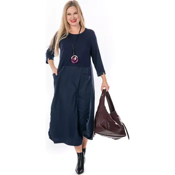 Dámské šaty Dámské šaty STEFANIA 40/42 Tmavě modrá