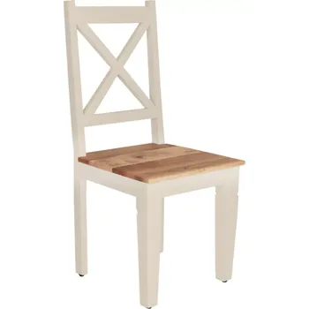 Jídelní židle Masivní dřevěná židle z manga