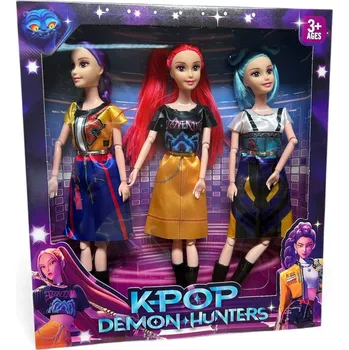 Figurka Moser K-Pop Deamon Hunters sada panenek 30 cm 3 ks