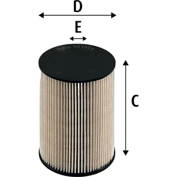 Filtr do auta Palivový filtr VALEO 587919