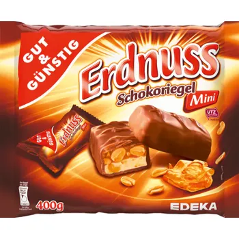 Čokoláda G&G Čokoládové mini tyčinky s arašídy 400g