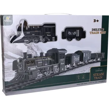 Vláček a vláčkodráha _Ostatní 1_ Vlak s kouřovými efekty na baterie různé dráhy w049199