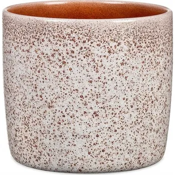 Květináč Keramický obal na květináč 13 cm, žlutý