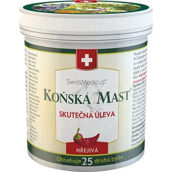 Bylinná léčivá mast Koňská mast hřejivá 250 ml