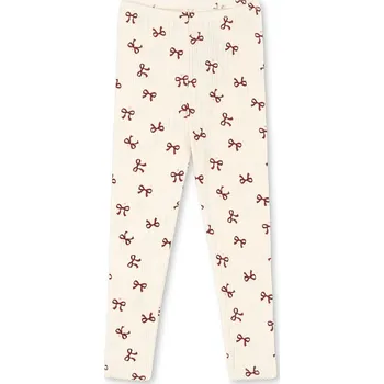 Dětské bavlněné legíny Konges Sløjd MINNIE PANTS GOTS KS104378.9BYA béžová 80X, vel. 134-140