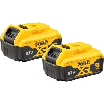 DCB184P2 Startovací sada 2 akumulátorů 18V 5,0Ah DeWALT