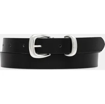 Opasek Kožený pásek Calvin Klein dámský, bílá barva, LV04K7012G 99C, vel. 80