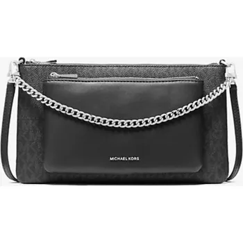 Crossbody kabelka Michael Kors jet set s kapsou logo černá