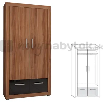 Šatní skříň WIP Verena VIK-05 7