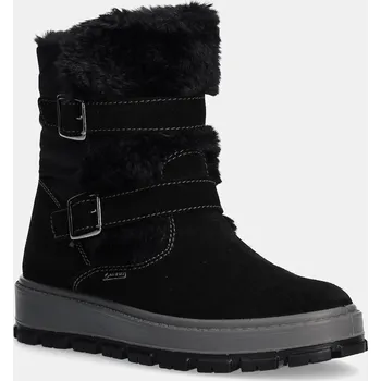 Dívčí sněhule Dětské semišové zimní boty Primigi černá barva, PNEGT 68698 6869811.31.35 99X, EUR 34