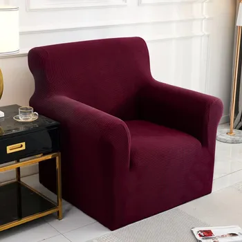 Napínací potah Napínací potahy na sedačku Trixie / potahy na křesla Trixie Barva: Vínová, VELIKOST POTAHU: Trojkřeslo (195-230cm)