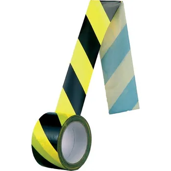 Lepicí páska CXS Samolepící páska, normová, 60 mm, žluto-černá