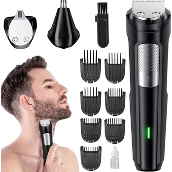 dobirkov.cz Holicí strojek pro muže, sada 3 hlavic, zastřihovač chloupků na těle