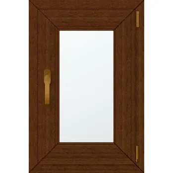 Okno Jednokřídlé plastové okno pravé 50x65