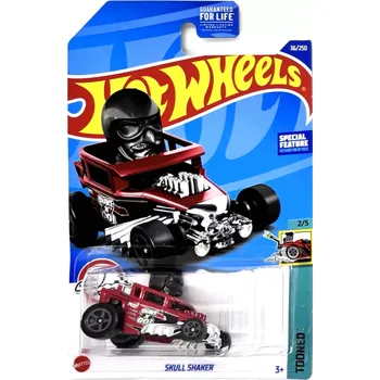 autíčko HOT WHEELS - Skull Shaker Red (F2)