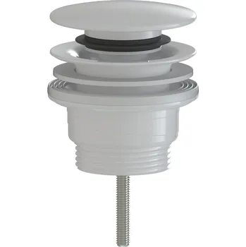 Umyvadlo SAT Výpust k umyvadlu click clack SAT bílá lesklá plast SATAUCCB SATAUCCB