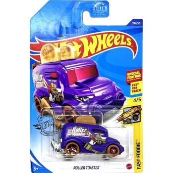 autíčko HOT WHEELS - Roller Toaster Violet (F2)