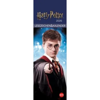 Kalendář Harry Potter Lesezeichen & Kalender 2026 – (DE)
