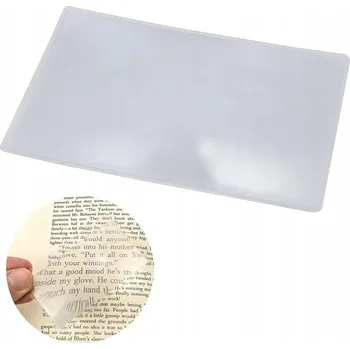 Lupa dobirkov.cz Lupa, zvětšovací sklo na čtení, karta, 13,5x9,5 cm