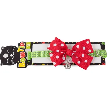 Obojek pro psa dobirkov.cz Nastavitelný obojek se zvonečkem, mašlička- mix variant