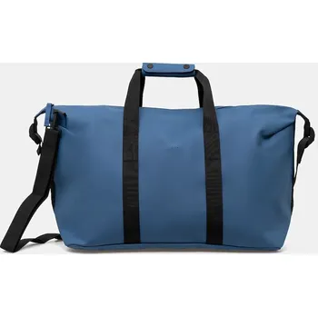 Kabelka Taška Rains Hilo Weekend Bag W3 modrá barva, 14200 14200.109 55X, vel. ONE SIZE
