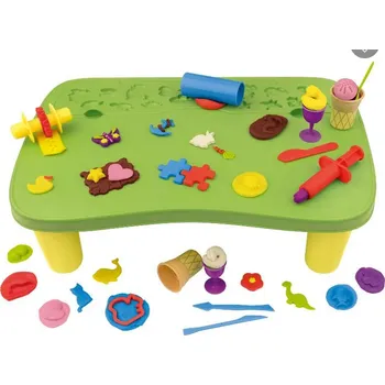 Dětský bazének Playtive - stůl na hraní s modelovací sadou