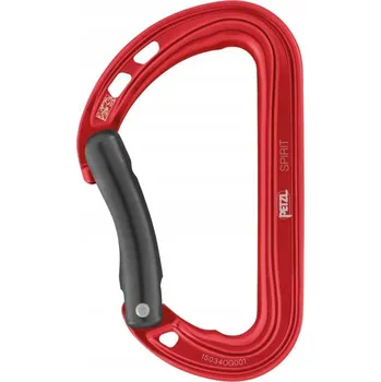 karabina Petzl Karabina Spirit Zahnutá Červená