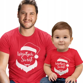 Pánské tričko Vánoční sada 4XL táta a dítě tričko a body dárek pro rodinu