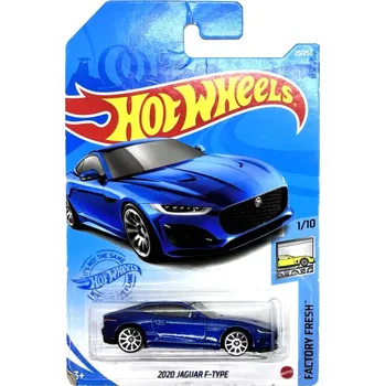 autíčko HOT WHEELS - 2020 Jaguar F-Type Blue (F2)