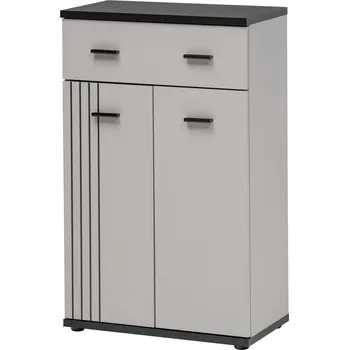 Šatní skříň Šatní skříň ASM HUGO 60 x 96 x 32 cm černá, kašmír