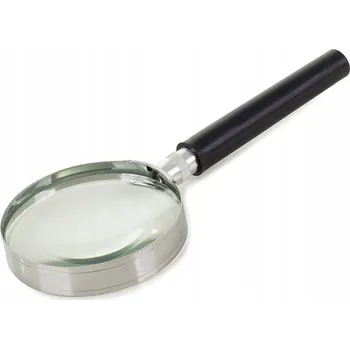 dobirkov.cz Klasická lupa, 75mm kovová lupa